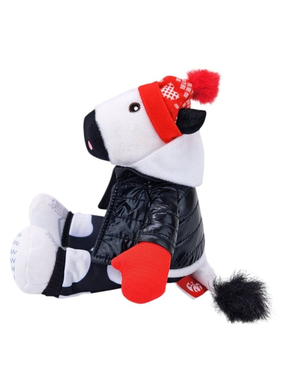 Chick-Fil-A Plush Cow Toy Eat Mor Chikin Hoodie Red Beanie Puffer Jacket Limited - Picture 6 of 13